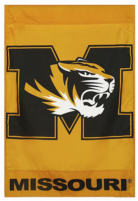 University Of Missouri Tigers House Flag Mizzou Ncaa Licensed 28 X 40 Ebay