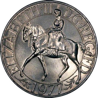 Silver Jubilee Crown Ordinary Circulation Coin Chards