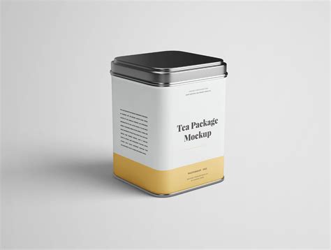 Tea Package Mockup