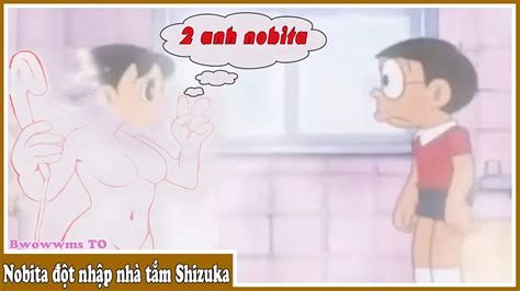 Nobita Và Doraemon Đột Nhập Nhà Tắm Shizuka Thấy Shizuka Tắm Youtube