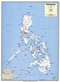 4 Free Printable Labeled Map of the Philippines with cities and Blank ...