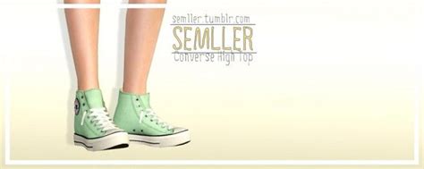 Converse High Tops By Semller • Sims 3 Downloads Cc Caboodle Sims 4