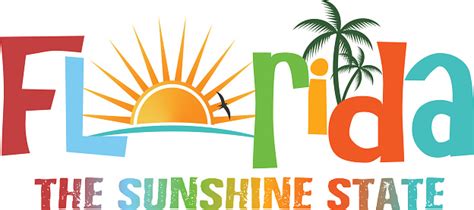 Florida Theme Name Image Illustration Stock Illustration Download