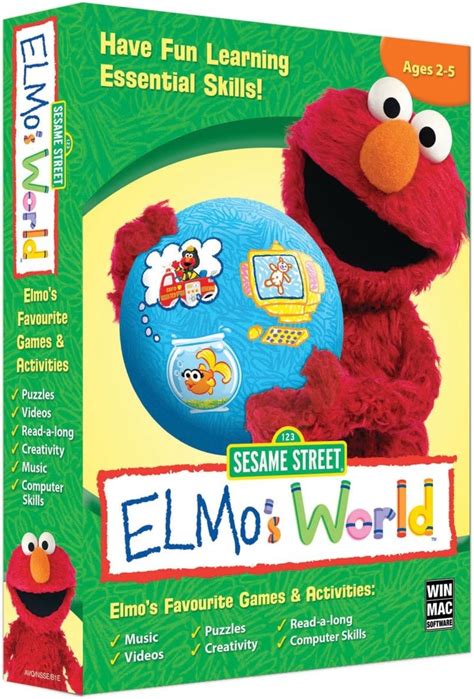 Sesame Street Elmos World Pc Cd Uk Pc And Video Games