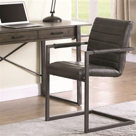 Take care of your posture with our ergonomic chair designs that promote an optimum seating position. Shop Modern Industrial Design Grey Home Office Desk Chair ...