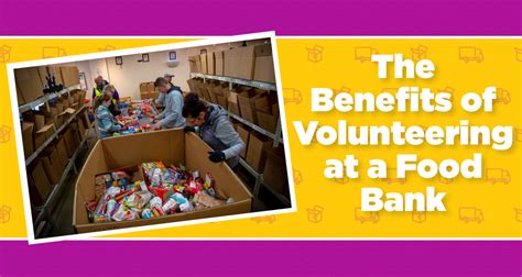 The Benefits Of Volunteering At A Food Bank One Initiative
