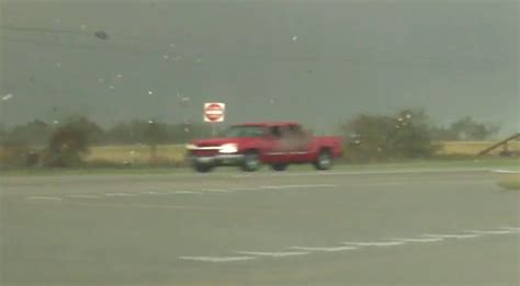 Tornado Spins A Truck Then Lets It Drive Away Video Boing Boing