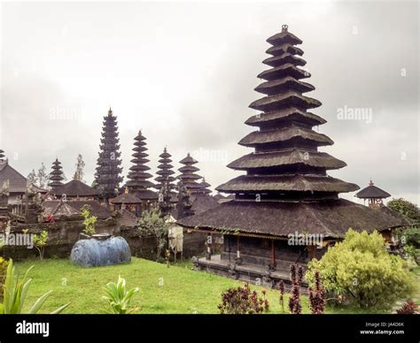 Temple Complex Named Pura Besakih In Bali Indonesia Stock Photo Alamy