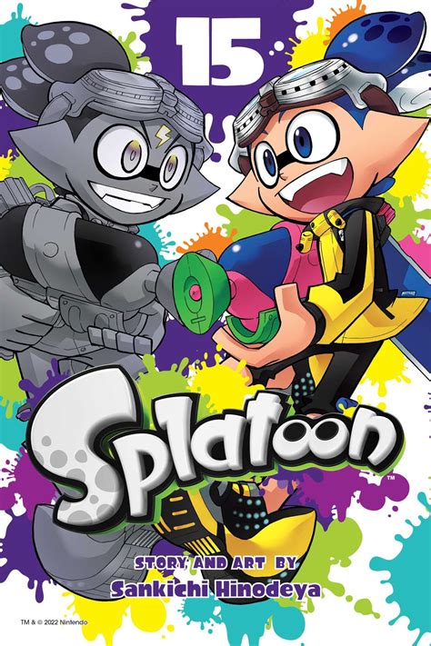 Filesplatoon Manga Vol 15 En Front Cover Inkipedia The Splatoon