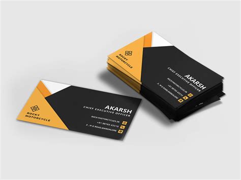 Matte Finish Business Card Printing Online Designing Standard