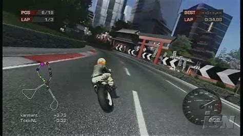 Motogp 06 Xbox 360 Gameplay Online Race Ign