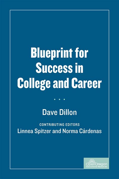 Blueprint For Success In College And Career Simple Book Publishing