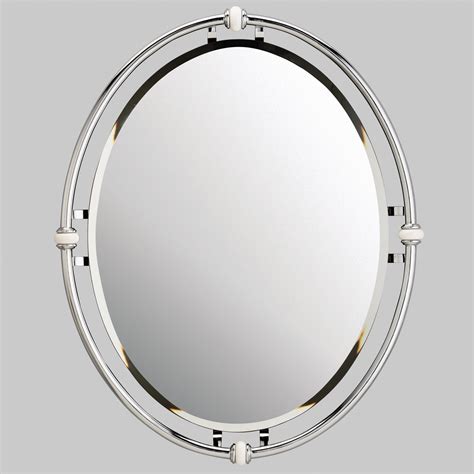 Kichler Oval Beveled Mirror And Reviews Wayfair