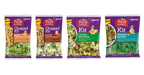 Fresh Express Launches Four New Salad Kits With Unique Ingredients