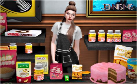 Downloads Sims 4decorative Set For Clutter Kitchen 11items Jennisims