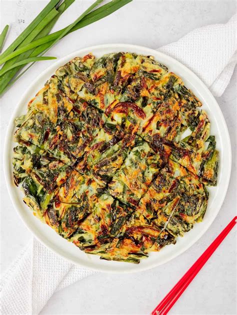 Quick And Easy Buchujeon Garlic Chive Pancake Christie At Home