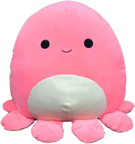 Squishmallows Official Kellytoy Plush Abby The Pink Octopus Squishy Soft Stuffed Plush Toy