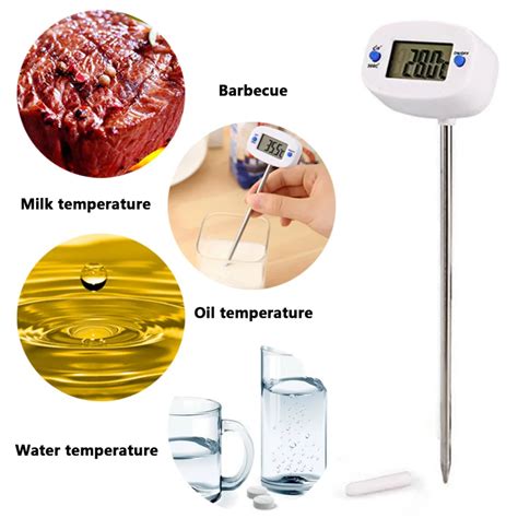 Electronic Probe Rotatable Digital Food Thermometer Bbq Meat Chocolate