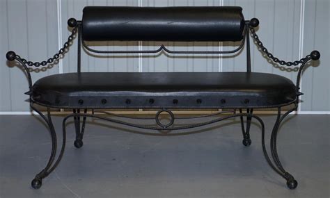Very Interesting Iron Workers Gothic Sexy Dungeon Wrought Iron Bench