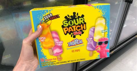 Sour Patch Kids Popsicles Now Available