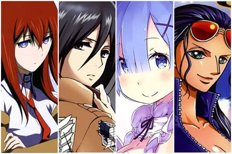 As Personagens Femininas Mais Populares Dos Animes As Super Listas
