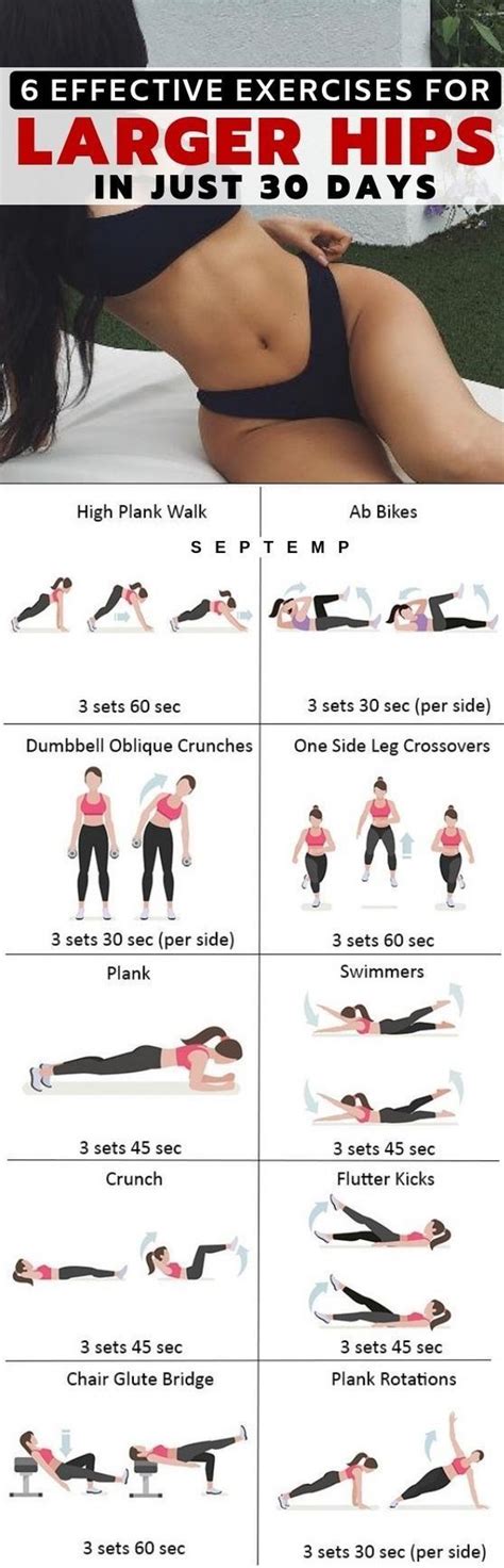 Treatments Workout Routine Workout Plan Hip Workout