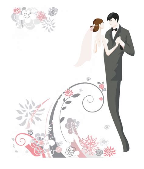 Wedding Invitation Bridegroom Clip Art Noivos Png Download 665544