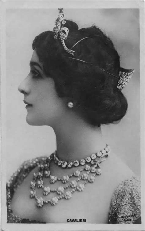 Lina Cavalieri Italian Opera Singer 1910 Rvgb