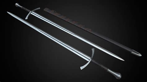 Medieval One Hand Swords With Scabbard Pack In Weapons Ue Marketplace
