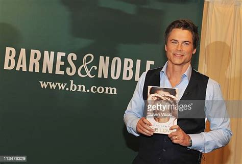 Rob Lowe Signs Copies Of His New Book Stories I Only Tell My Friends