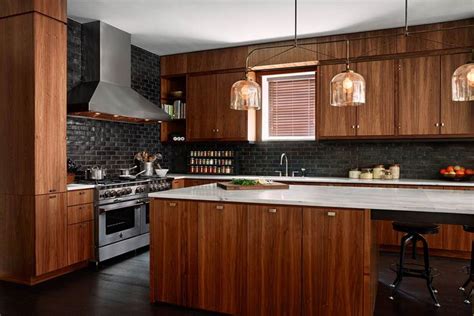 Bobby Flays Bluestar Oven At Home In Nyc Kitchen Cabinets And