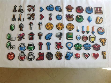 Any 3 Items From The Legend Of Zelda Link To The By Vgperlers Diy