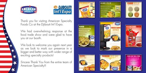 Thank You For Visiting Our Booth At Djibouti Intl Expo 2018 Specialty