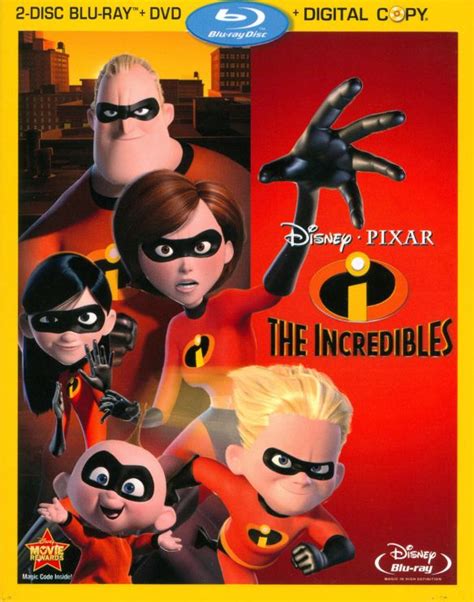 Best Buy The Incredibles 4 Discs Includes Digital Copy Blu Ray