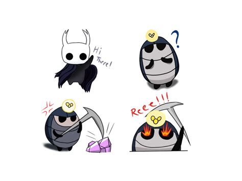 Hollow Knight Emojis By Filbertcandraw On Deviantart
