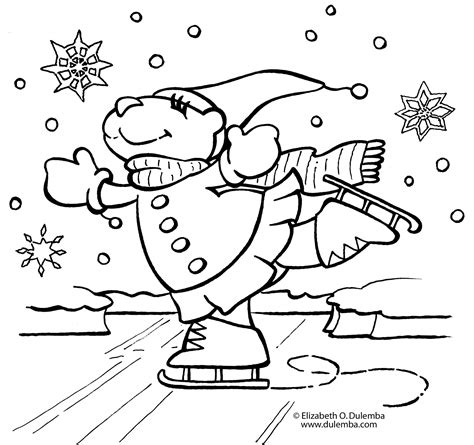 Christmas to color and print my free printable coloring. Winter Season Coloring Pages | Crafts and Worksheets for ...