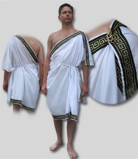 Greek Chiton With Trim Greek Clothing Ancient Greek Clothing Greek