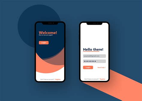 Login Screen On Behance