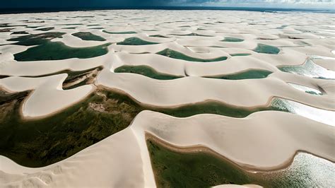 Lençóis Maranhenses National Park Aerial View Brazil Windows