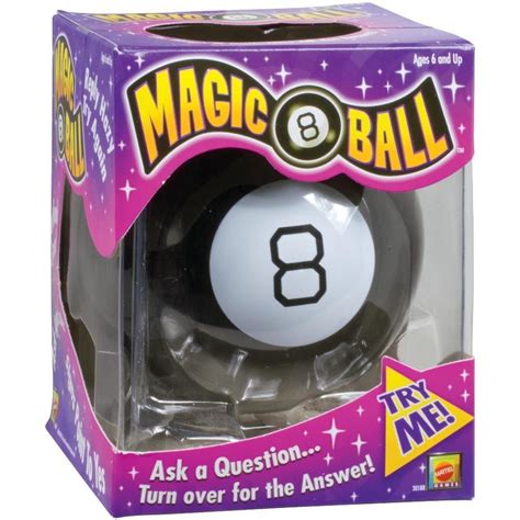 New Magic 8 Eight Ball Answers Mattel Lucky Billiard Toy Vintage Fun