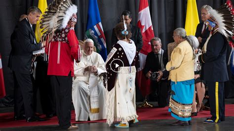 Pope Francis Arrives In Canada To Apologize To Indigenous Groups The New York Times