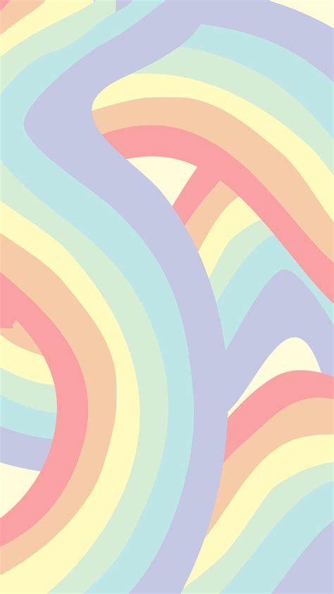 Phone Wallpaper Pastel Rainbow Fondos De Colores Fondos De