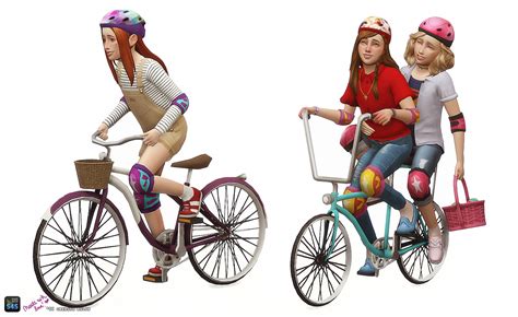 Sims 4 Ccs The Best Childrens Bicycle Set By Inabadromance