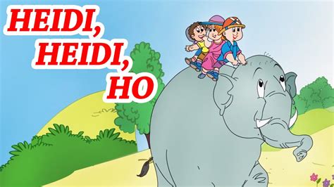 Heidi Heidi Ho Animated Nursery Rhyme In English Youtube