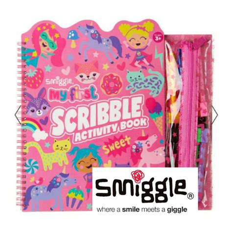 Smiggle My First Scribble Activity Book Shopee Malaysia