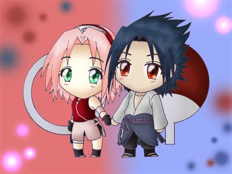 Chibi Sasusaku By Muzzatheperv Sasusaku Pinterest Sasuke Sasuke