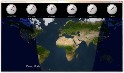 Day Night World Clock Map Images And Photos Finder