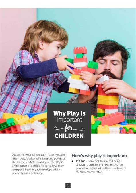 Why Play Is Important For Children