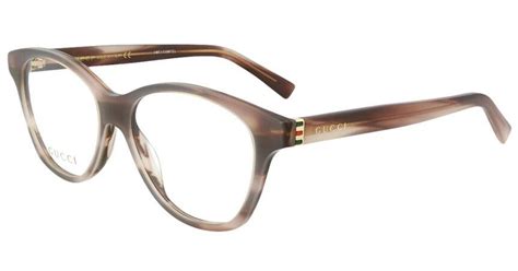 Gucci Gg0456o 53mm Optical Frames In Brown Lyst Uk