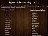 Many Types of Personality Traits